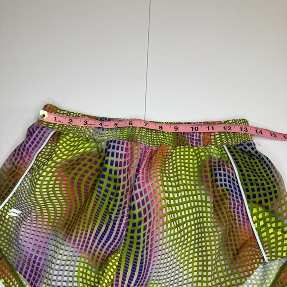 Fabletics Neon Mesh Running Shorts Size Small | Vibrant Festival Activewear - Picture 9 of 9
